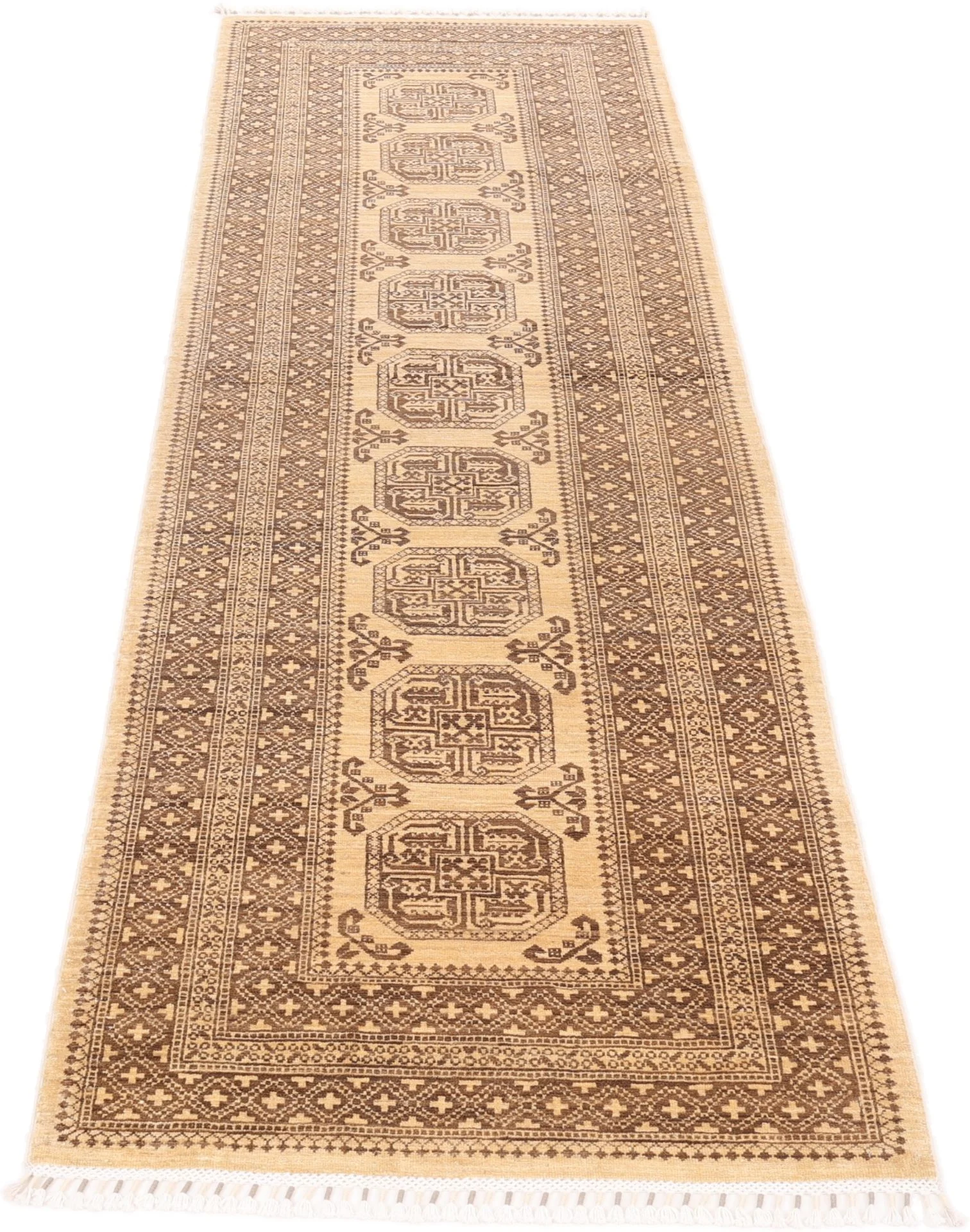 Ziegler Pakistani Rug — hand-knotted, 86 × 287 cm, Wool