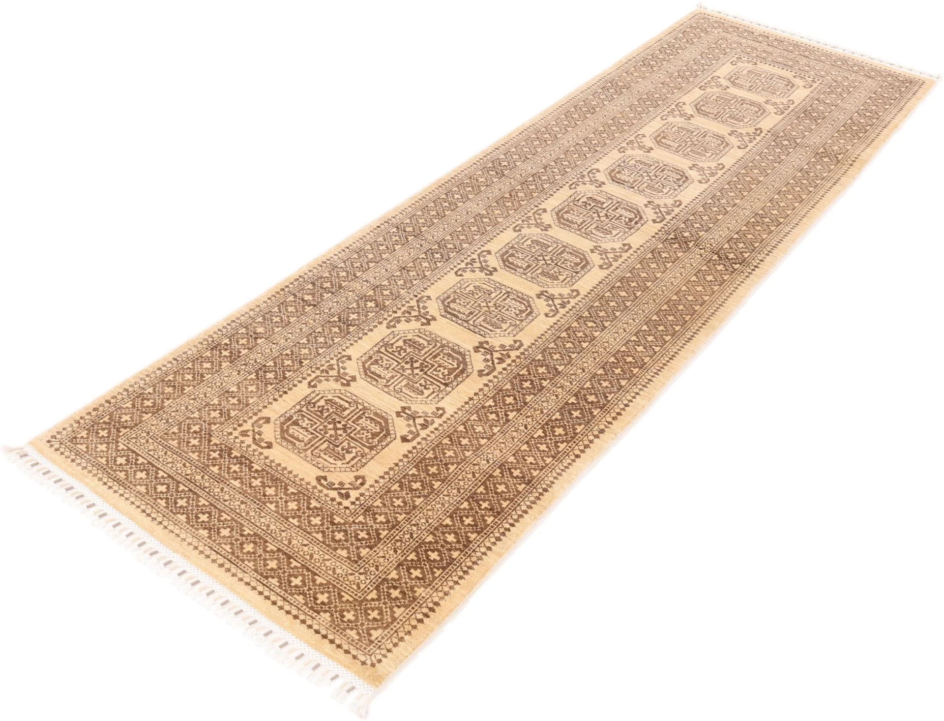 Ziegler Pakistani Rug — hand-knotted, 86 × 287 cm, Wool