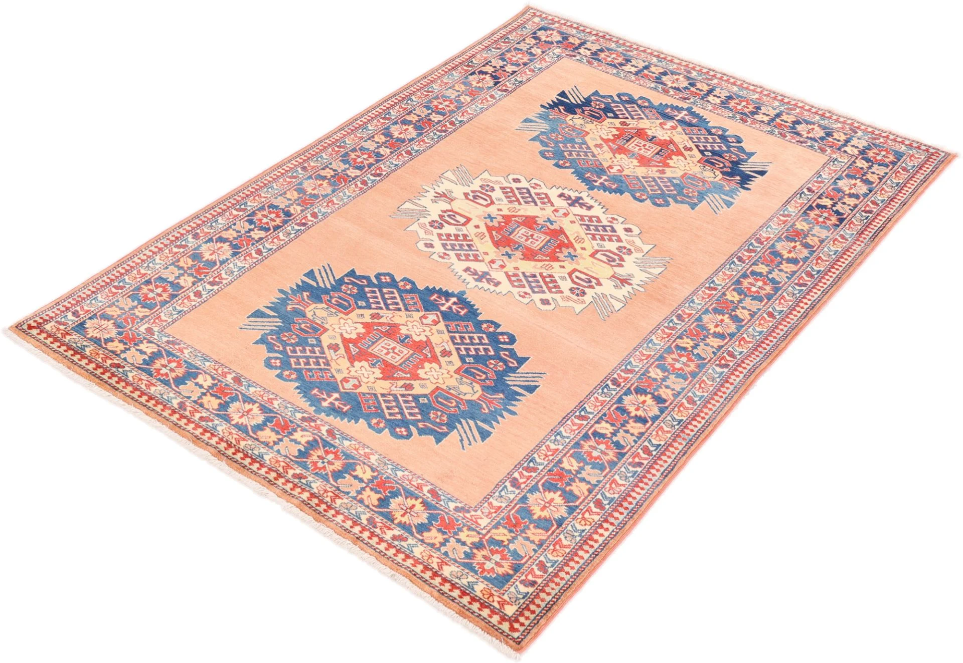 Pakistani Rug — hand-knotted, 126 × 186 cm, Wool