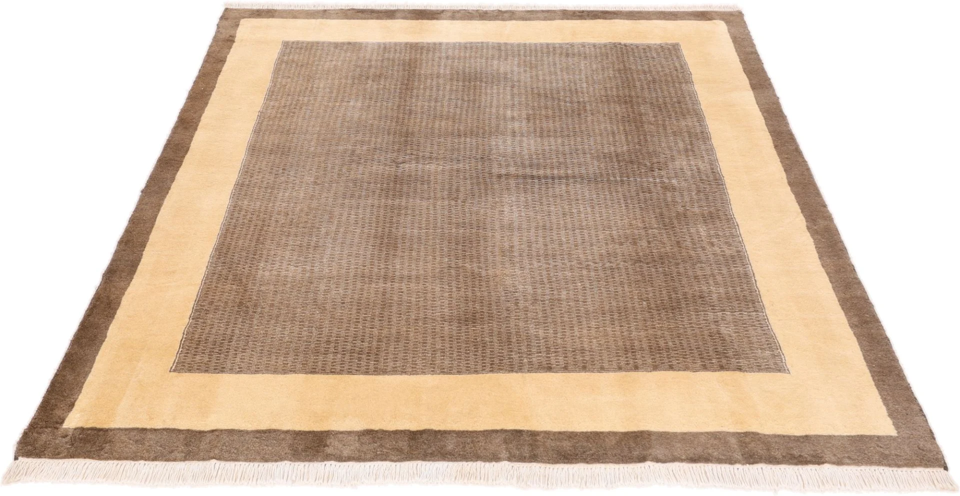 Gabbeh Pakistani Rug — hand-knotted, 195 × 203 cm, Wool