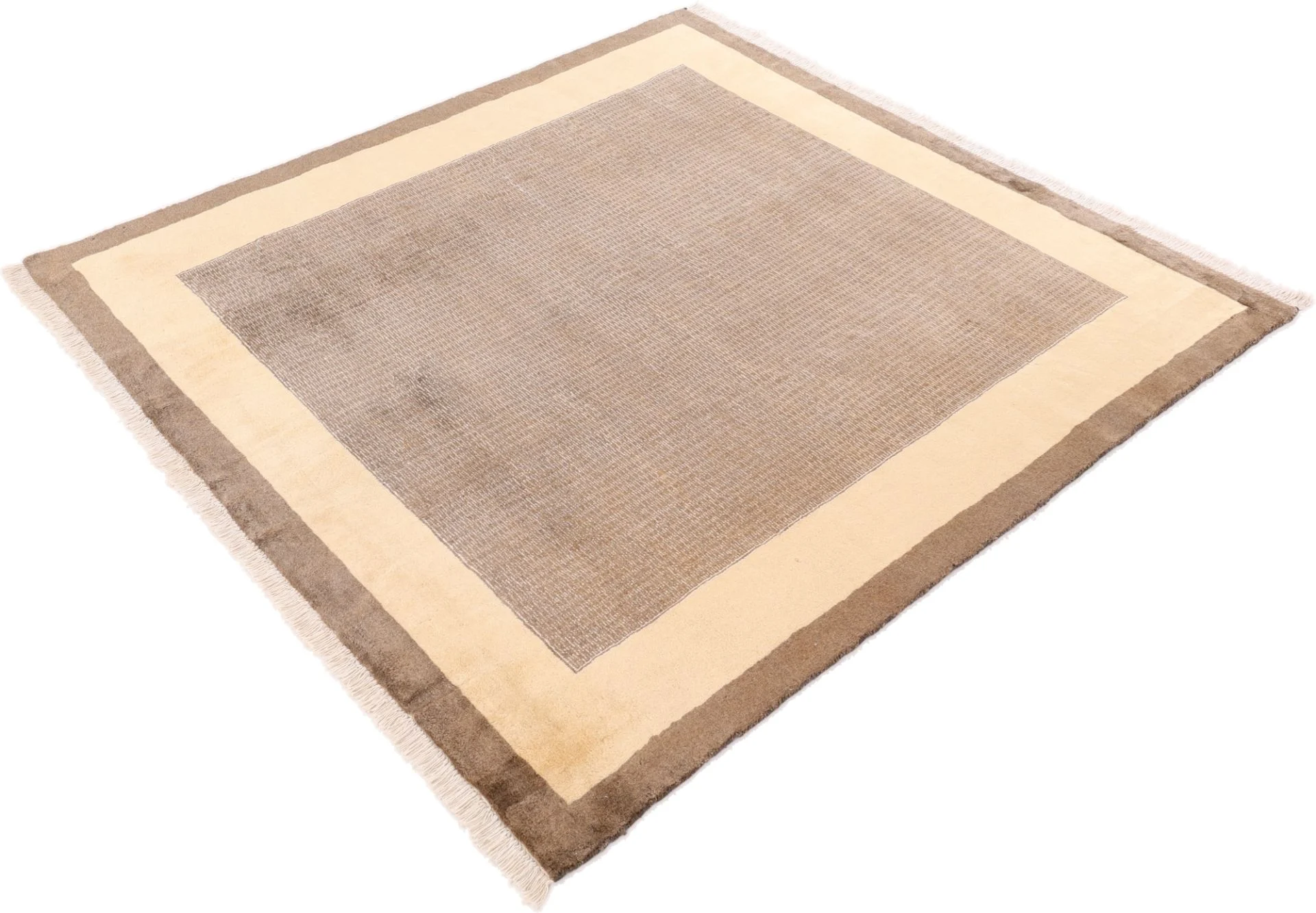 Gabbeh Pakistani Rug — hand-knotted, 195 × 203 cm, Wool