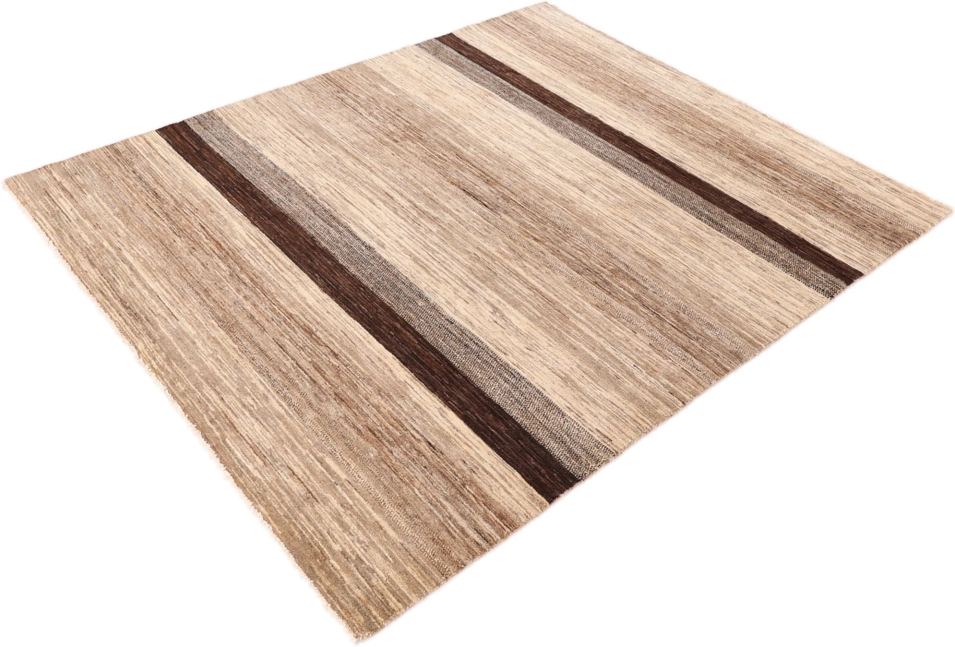orientteppich-gabbeh-203-x-249-cm-schurwolle-handgeknupft-weich-3 Gabbeh Pakistani Rug — hand-knotted, 203 × 249 cm, Wool