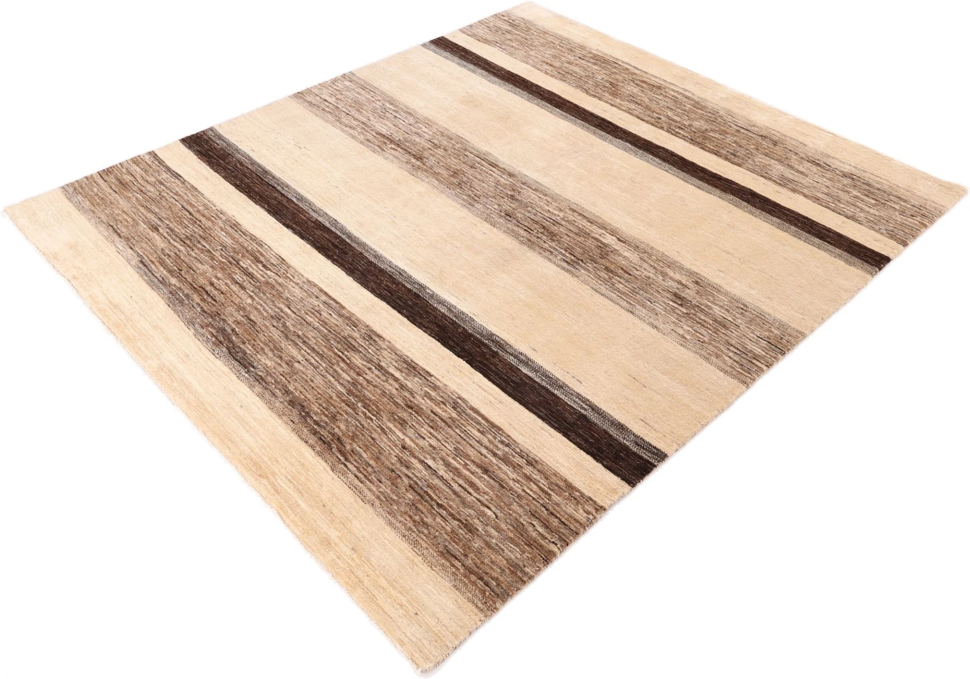 orientteppich-gabbeh-207-x-243-cm-schurwolle-handgeknupft-5 Gabbeh Pakistani Rug — hand-knotted, 207 × 243 cm, Wool