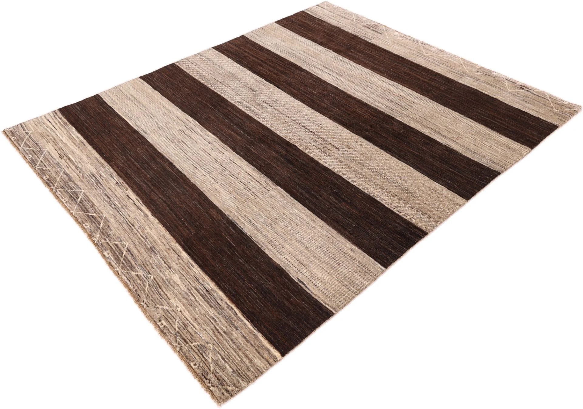 Gabbeh Pakistani Rug — hand-knotted, 200 × 253 cm, Wool