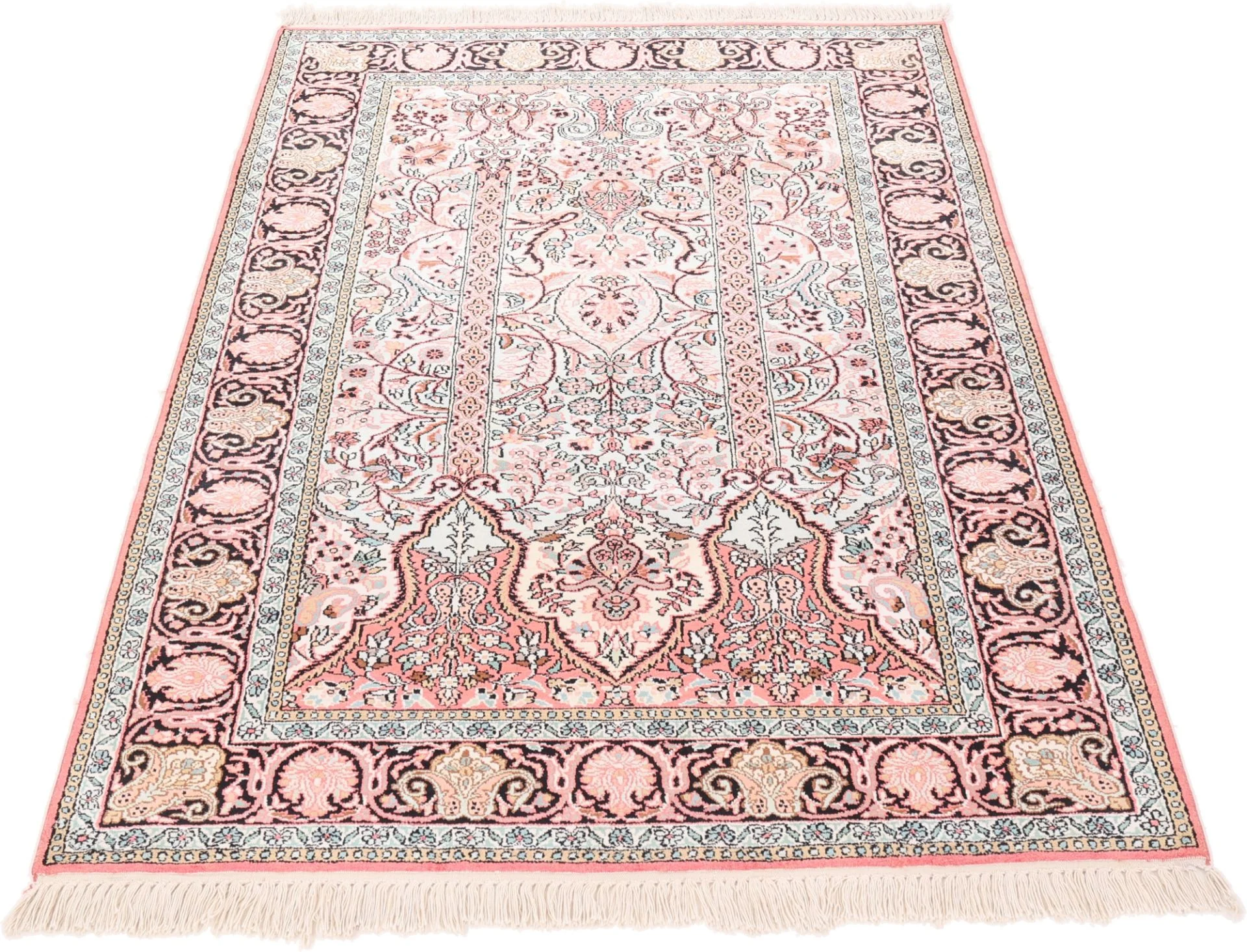 Indian Rug 186 × 125 cm, Wool, hand-knotted