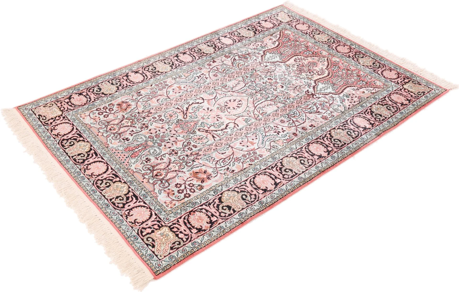 Indian Rug 186 × 125 cm, Wool, hand-knotted