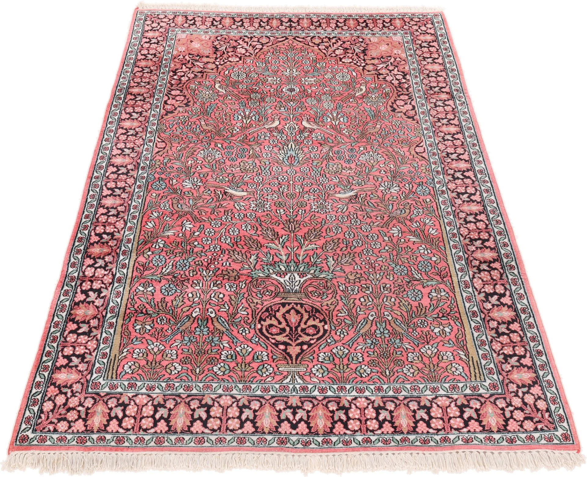 orientteppich-indien-193-x-123-cm-schurwolle-handgeknupft-7 Hand-Knotted Wool Indian Rug, 193 × 123 cm