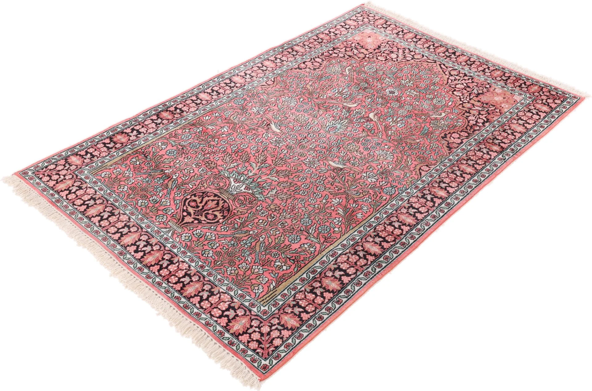 orientteppich-indien-193-x-123-cm-schurwolle-handgeknupft-12 Hand-Knotted Wool Indian Rug, 193 × 123 cm