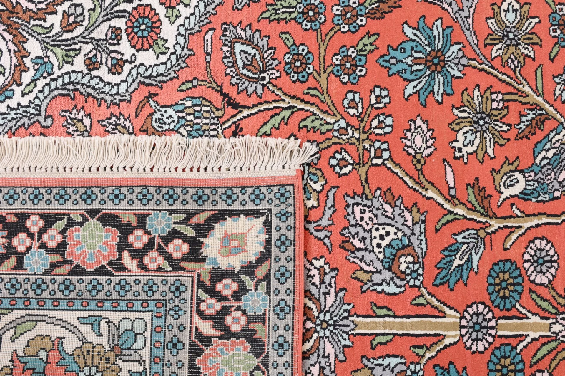 Indian Rug 181 × 124 cm, Wool, hand-knotted