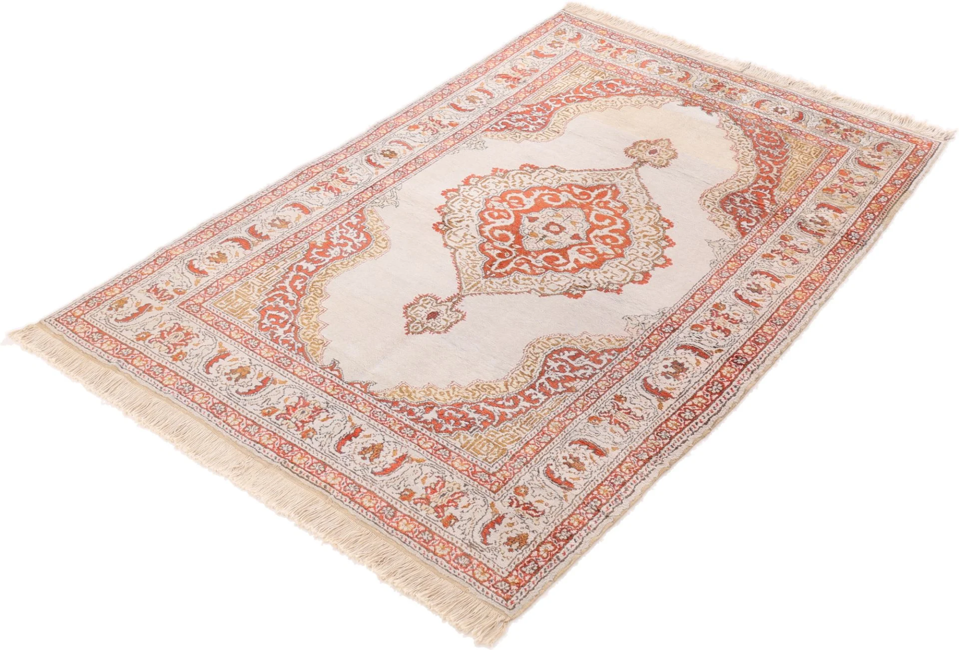 Indian Rug 186 × 123 cm, Wool, hand-knotted