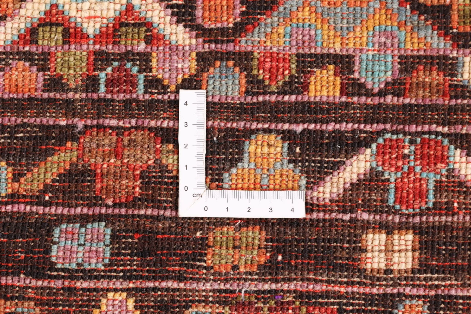 Hand-Knotted Wool Samarkand Afghan Rug, 84 × 311 cm