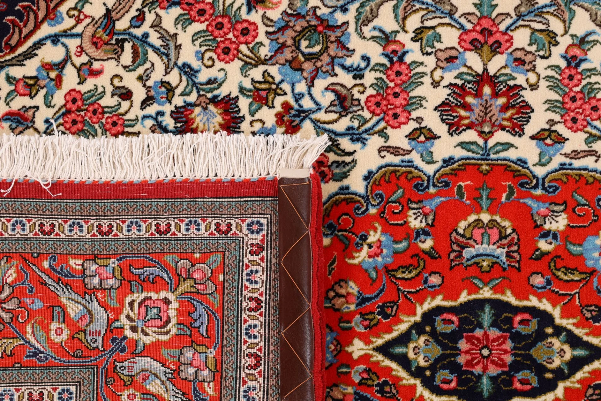Qom Persian Rug 136 × 202 cm, Wool, hand-knotted
