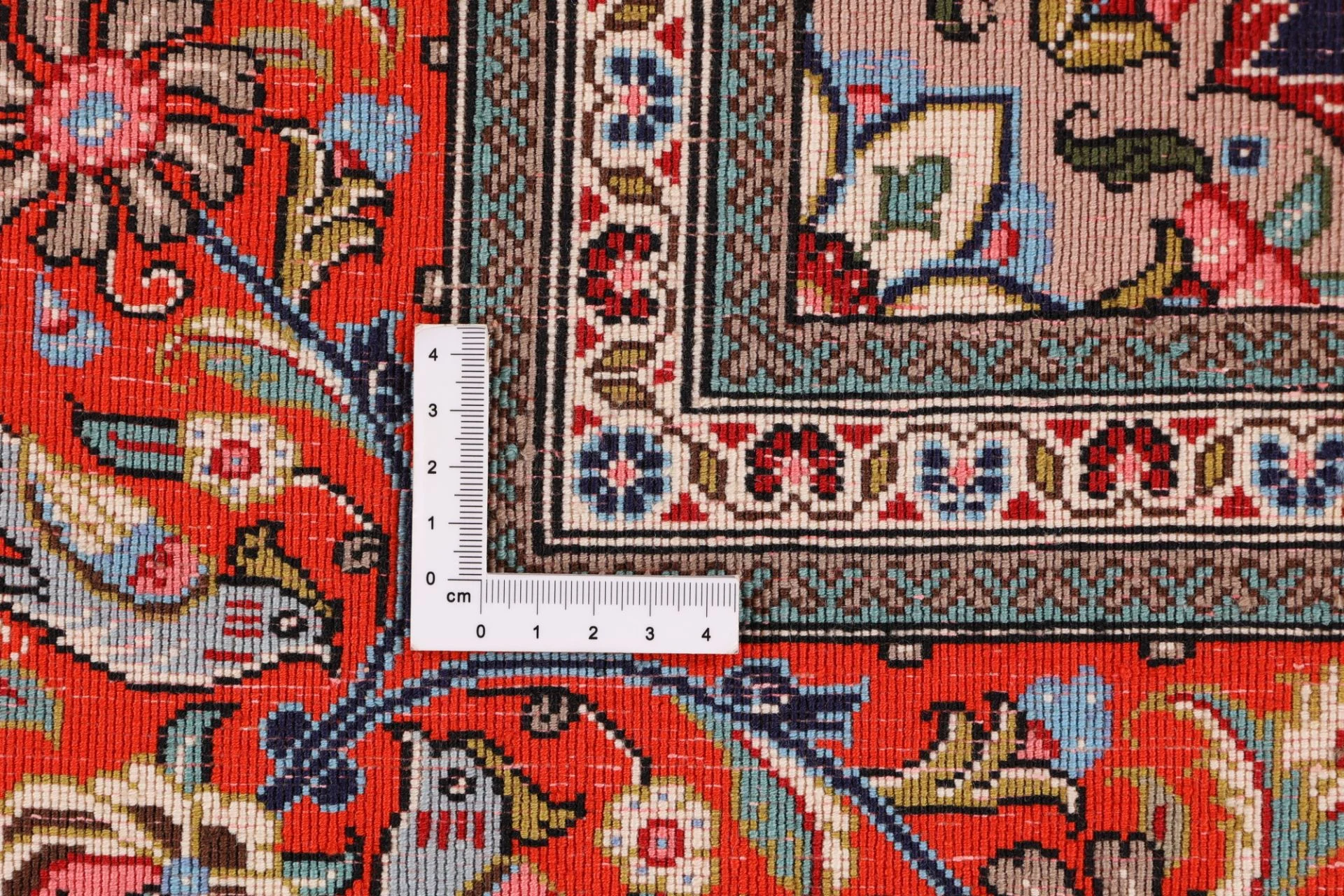 Qom Persian Rug 136 × 202 cm, Wool, hand-knotted