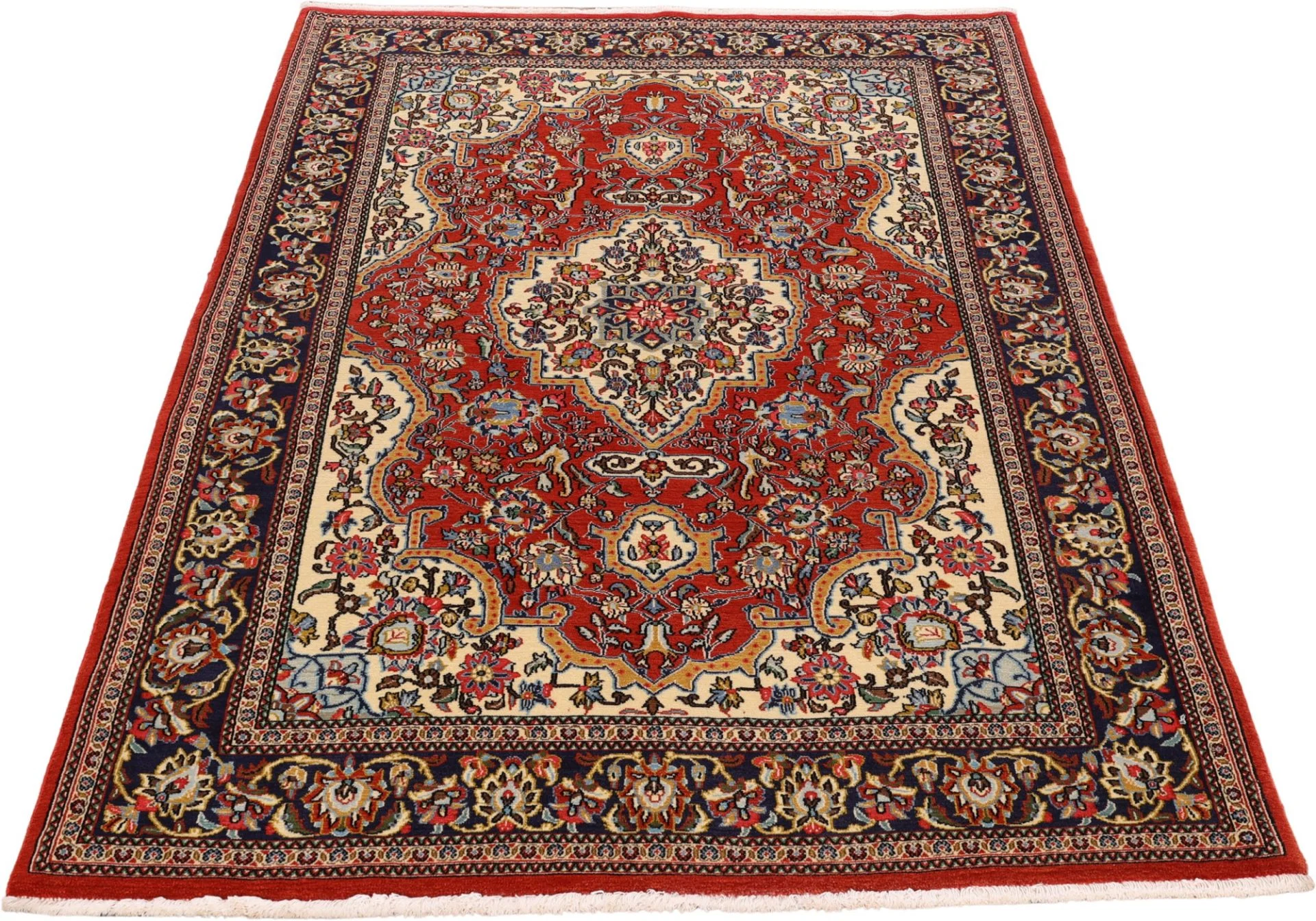 perserteppich-ghom-140-x-208-cm-schurwolle-handgeknupft-exklusiv-13 Hand-Knotted Wool Qom Persian Rug, 140 × 208 cm