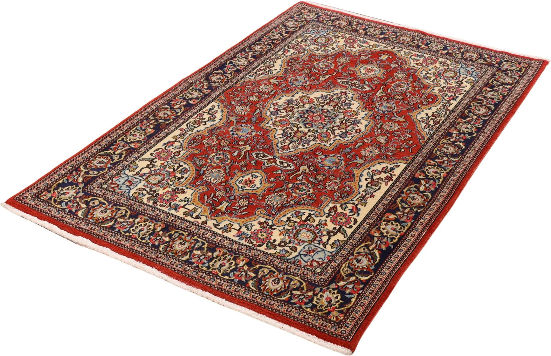 perserteppich-ghom-140-x-208-cm-schurwolle-handgeknupft-exklusiv-30 Hand-Knotted Wool Qom Persian Rug, 140 × 208 cm