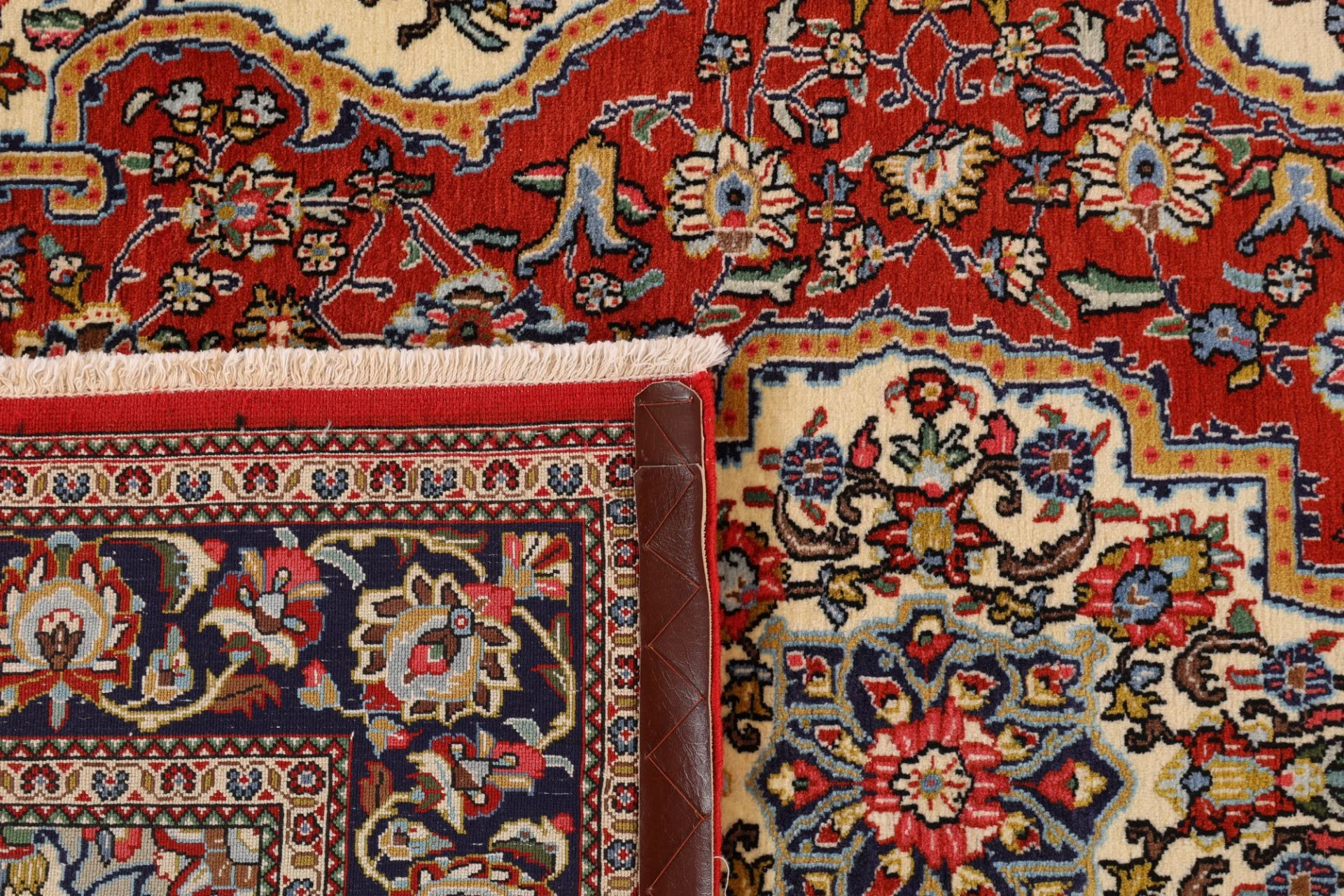 perserteppich-ghom-140-x-208-cm-schurwolle-handgeknupft-exklusiv-35 Hand-Knotted Wool Qom Persian Rug, 140 × 208 cm