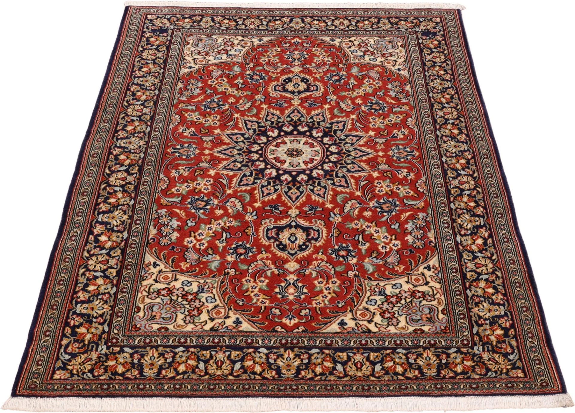 perserteppich-ghom-129-x-177-cm-schurwolle-handgeknupft-12 Qom Persian Rug 129 × 177 cm, Wool, hand-knotted