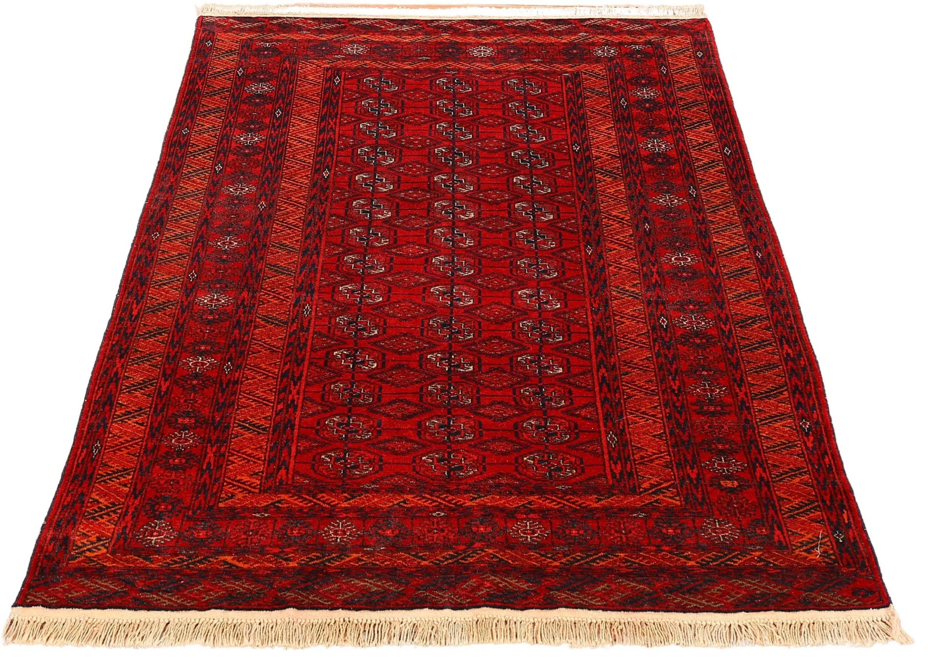 Afghan Rug — hand-knotted, 120 × 190 cm, Wool